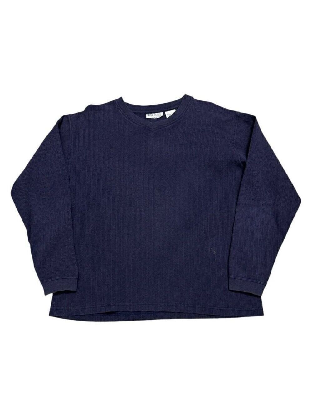 Balmain VINTAGE 90s Long Sleeve Luxury Designer Business Casual Sweater Shirt